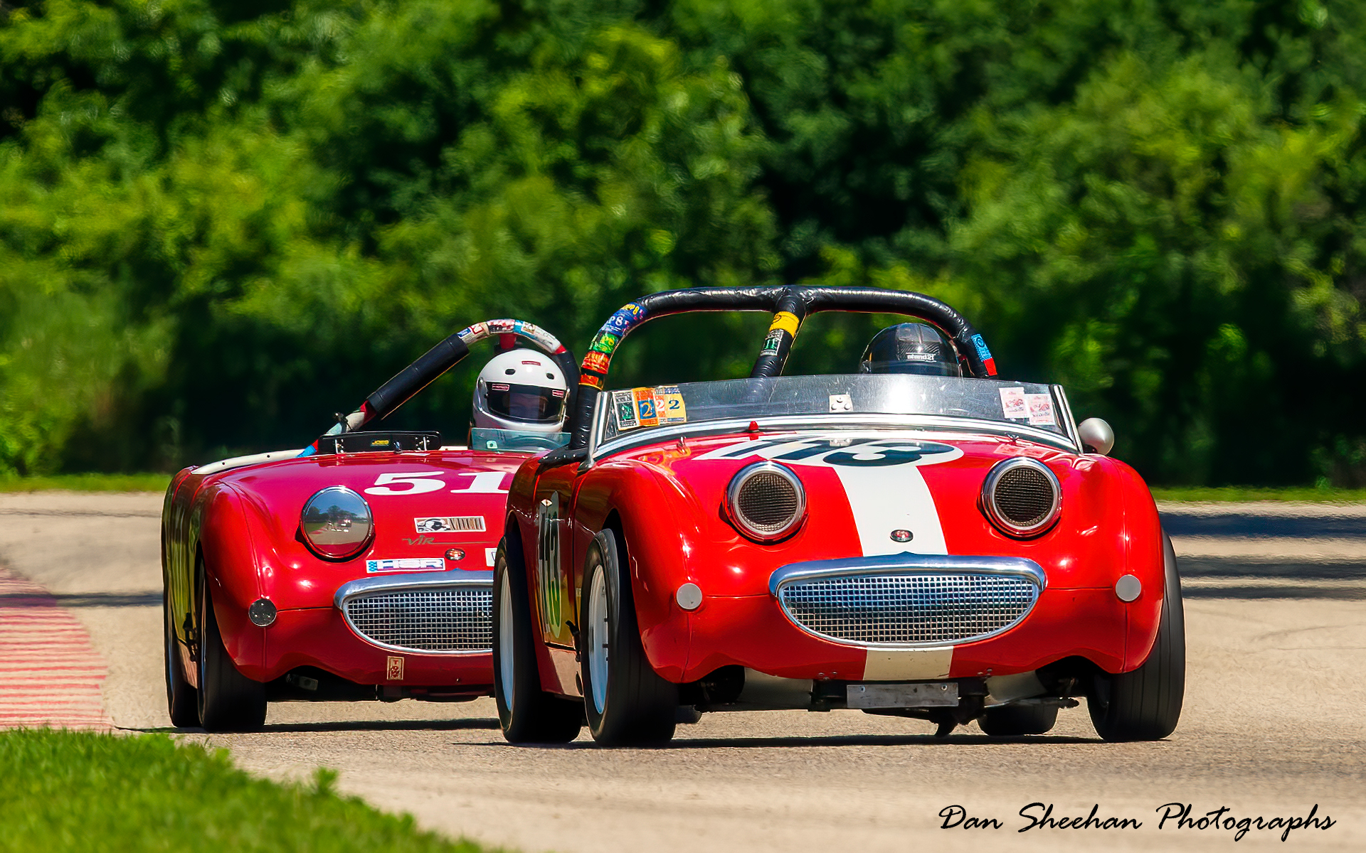 Road racing at beautiful Blackhawk Farms Raceway in Illinois : Cars : Dan Sheehan Photographs - Fine Art Stock Photography