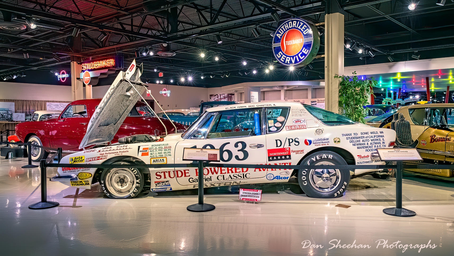 Studebaker National Museum in South Bend, Indiana. The Studebaker Museum is a superb place to visit. : Cars : Dan Sheehan Photographs - Fine Art Stock Photography